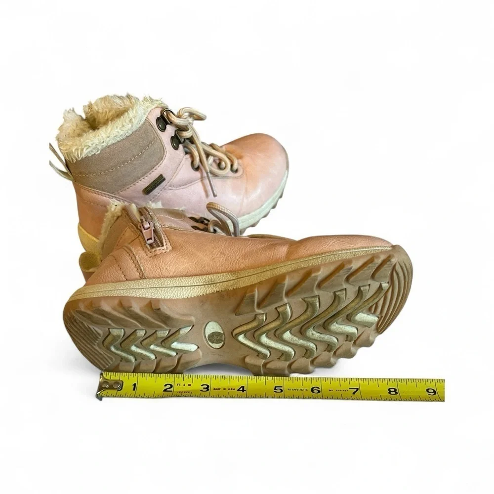 Mishansha Kids Snow Boots Water Resistant Warm Inside Boys Girls Hiking Boots